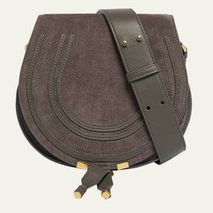 CHLOE
Marcie Crossbody Bag in Calfskin Suede Crossbody Bag, Larger Size, NEW